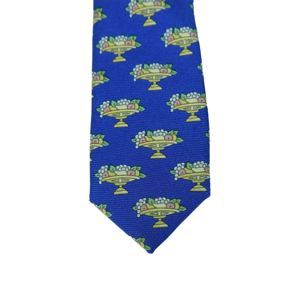 Loewe Silk Tie Blue Business