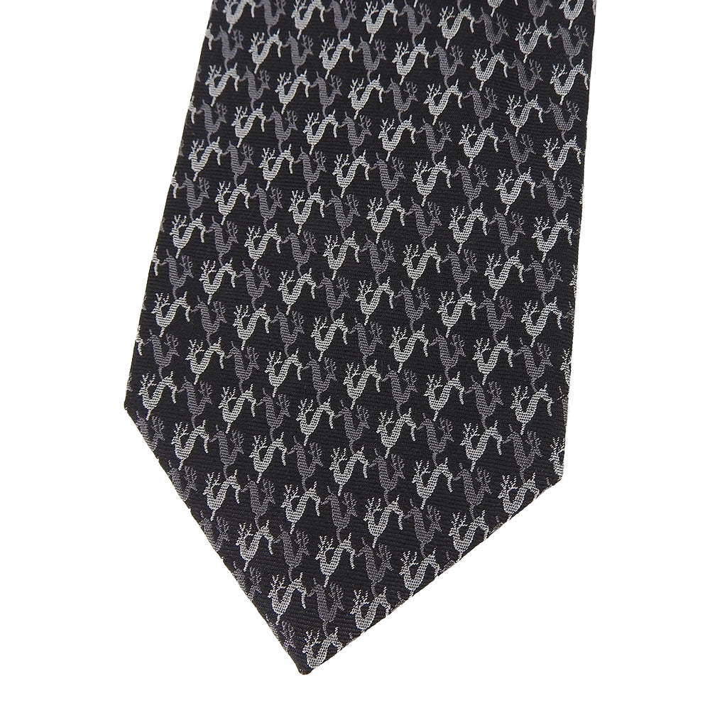 Used Gucci Silk Tie Black Business