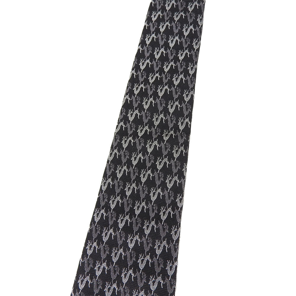 Used Gucci Silk Tie Black Business