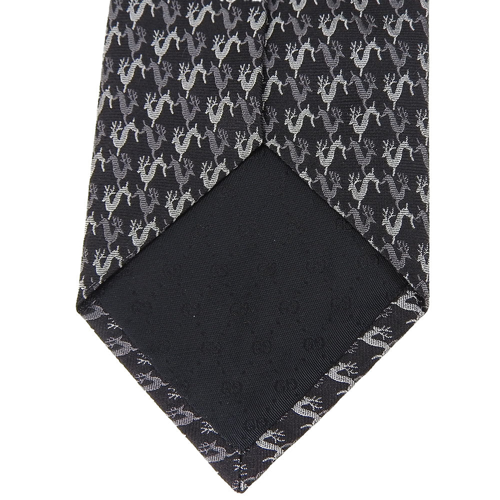 Used Gucci Silk Tie Black Business