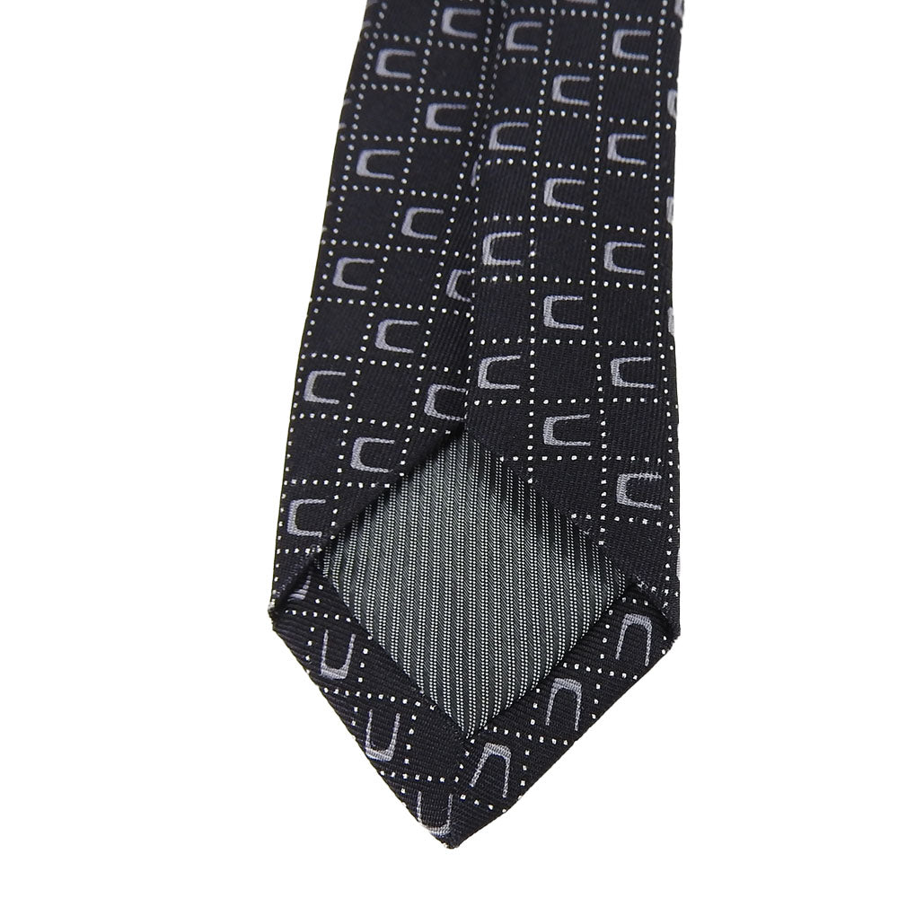 Celine Silk Tie Black Business