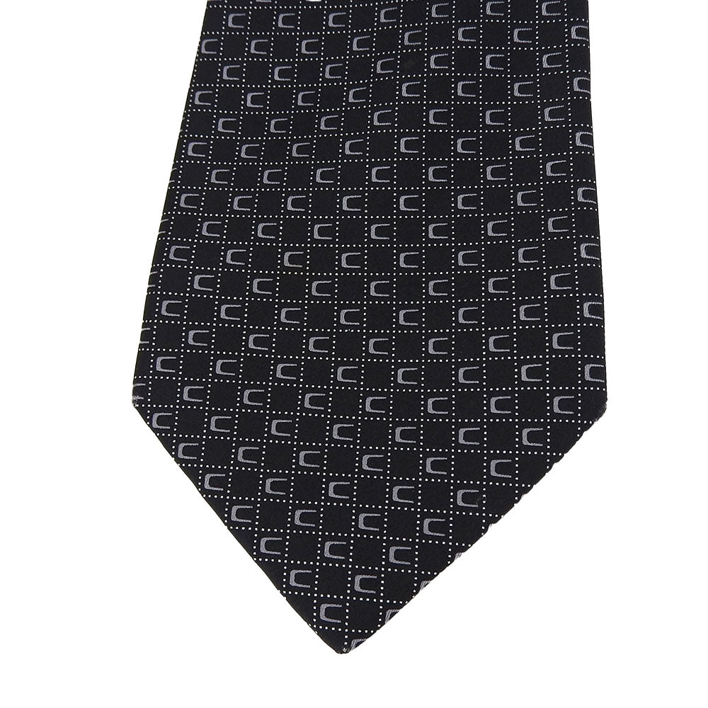 Celine Silk Tie Black Business