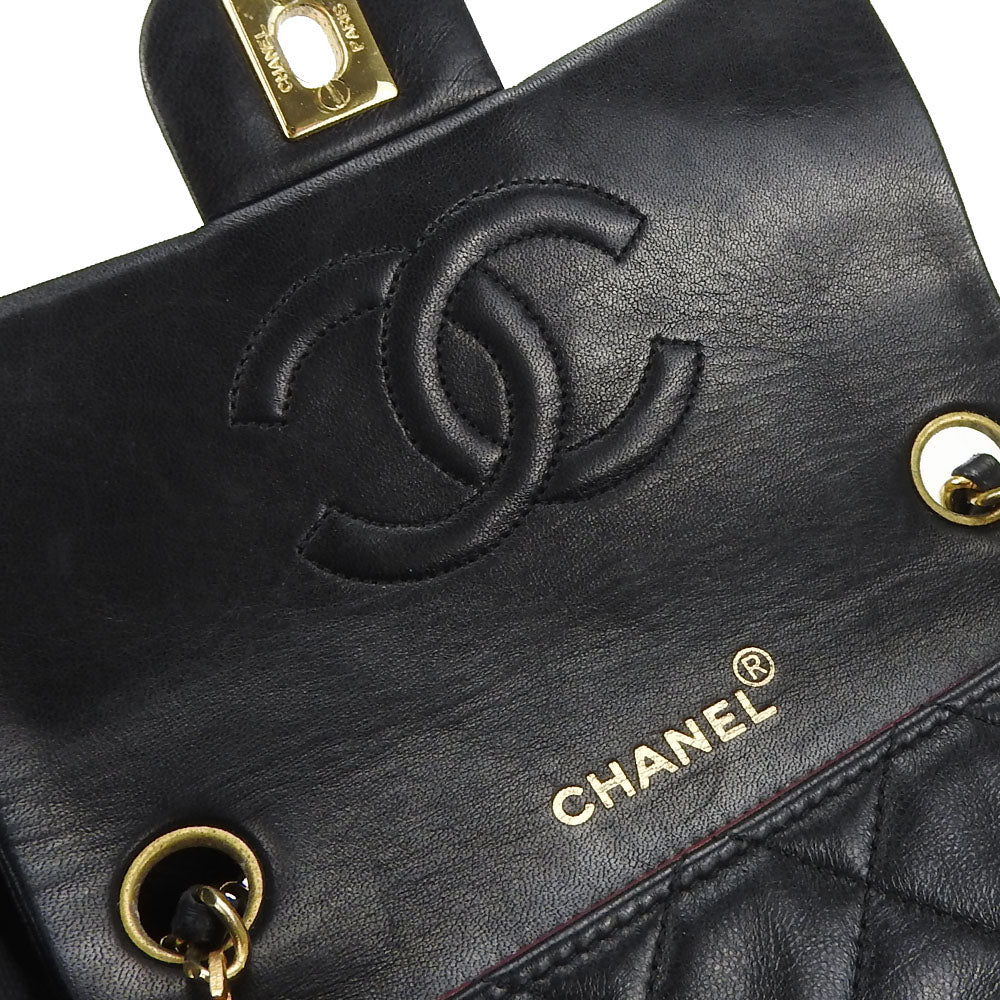 Chanel Lambskin Mini Matelasse Shoulder Bag