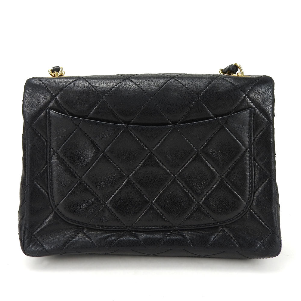 Chanel Lambskin Mini Matelasse Shoulder Bag