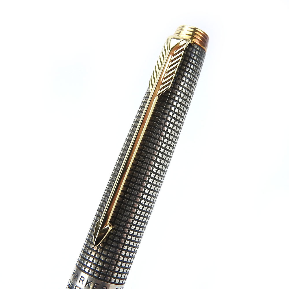 PARKER Sterling Silver 18K Gold Fountain Pen