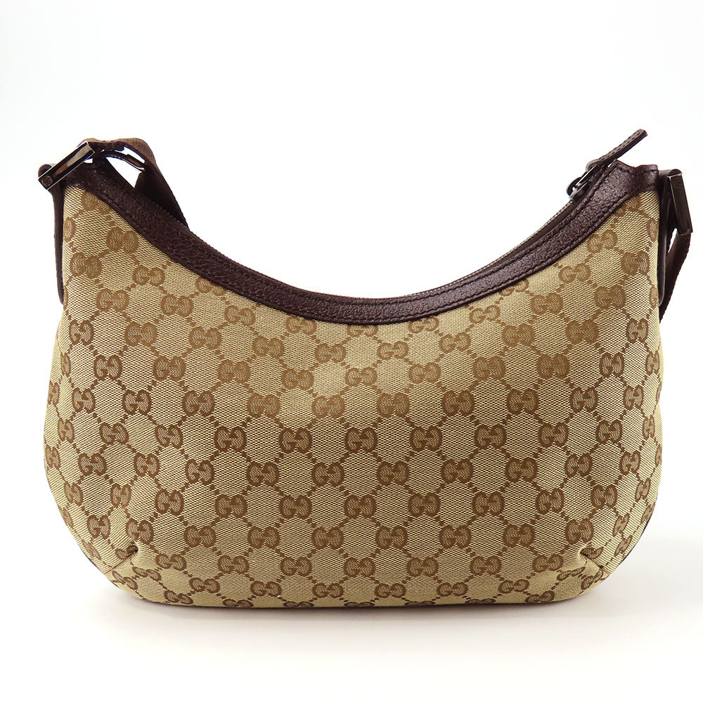 Gucci GG Canvas Leather Shoulder Bag 181092