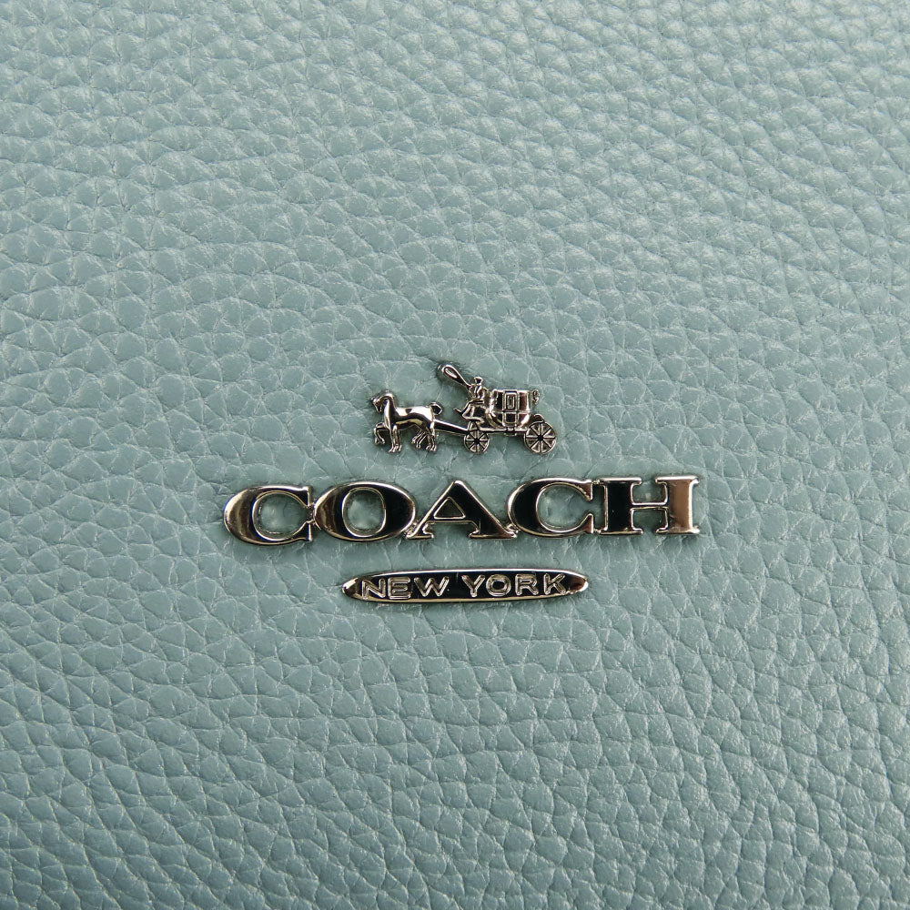 USED COACH Leather Tote Bag 57124 2WAY