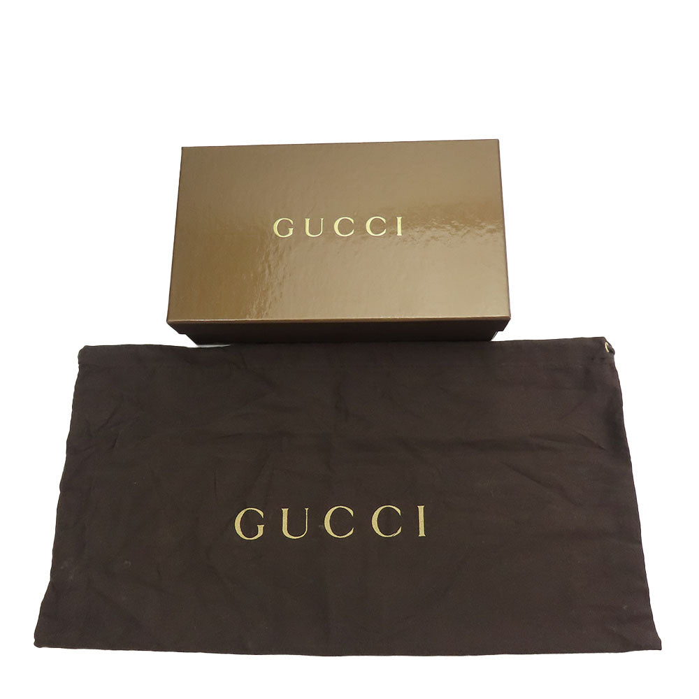 Gucci GG Canvas Leather Long Wallet 245723