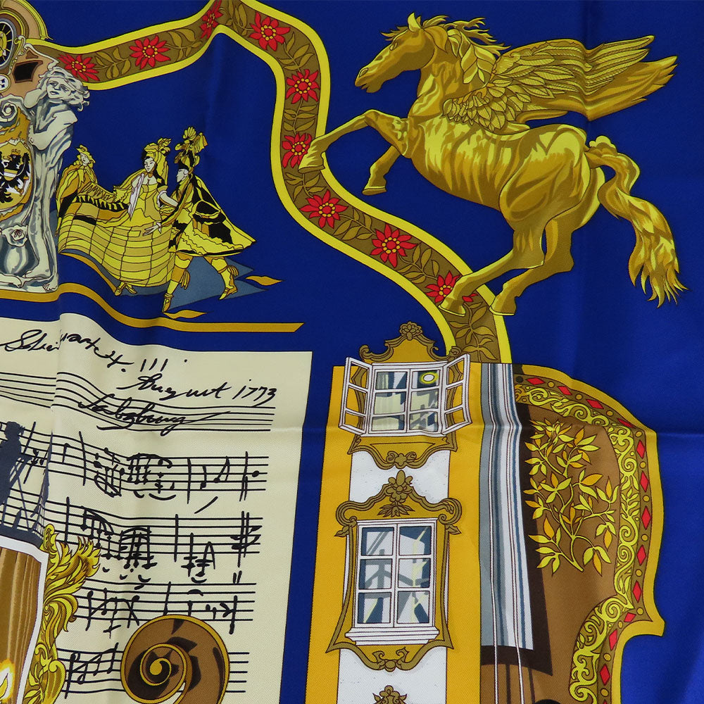 Hermes Silk Scarf Calle 90 Salzburg Multicolor