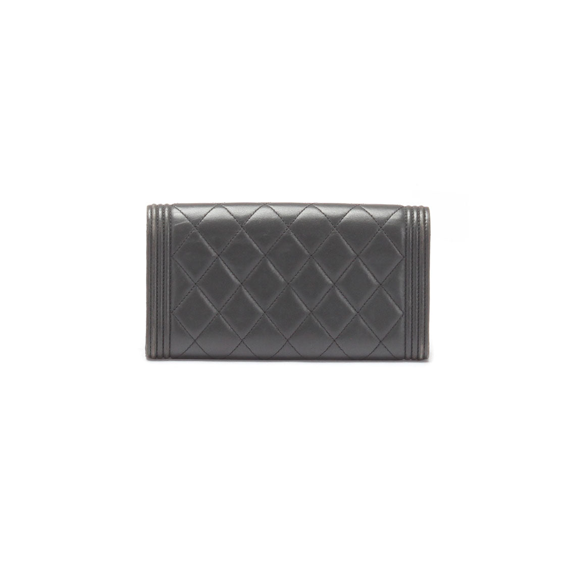 Boy Lambskin Leather Long Wallet