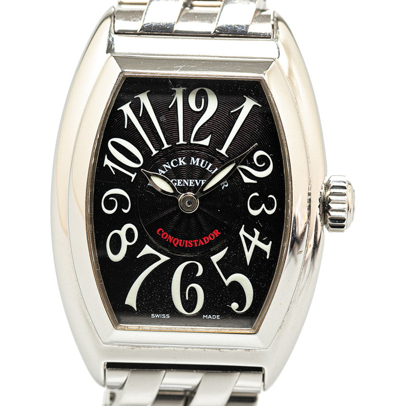 Franck Muller Conquistador Quartz Watch 8005L Stainless Steel in Very Good Condition