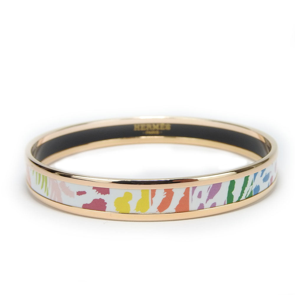 Hermes Enamel PM Jungle Love Rainbow Bracelet