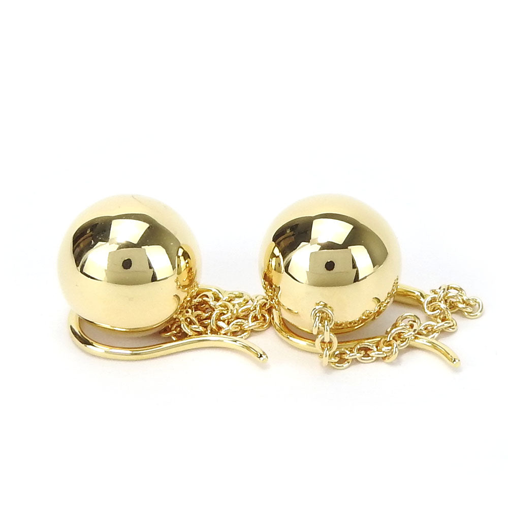 Tiffany & Co K18YG Hardware Ball Earrings