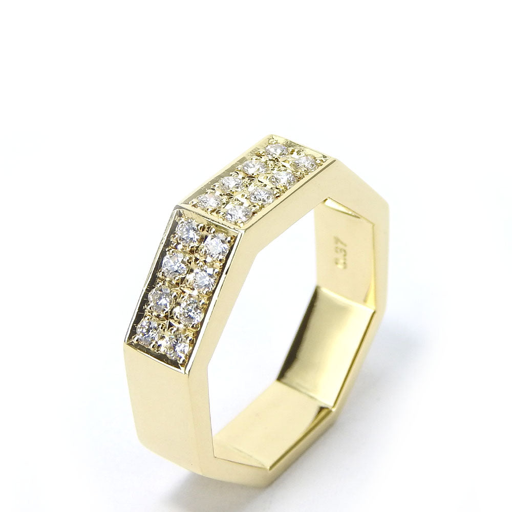 Tasaki K18YG Diamond Ring Yellow Gold #12