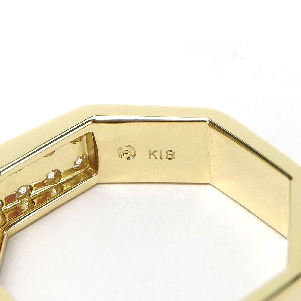 Tasaki K18YG Diamond Ring Yellow Gold #12