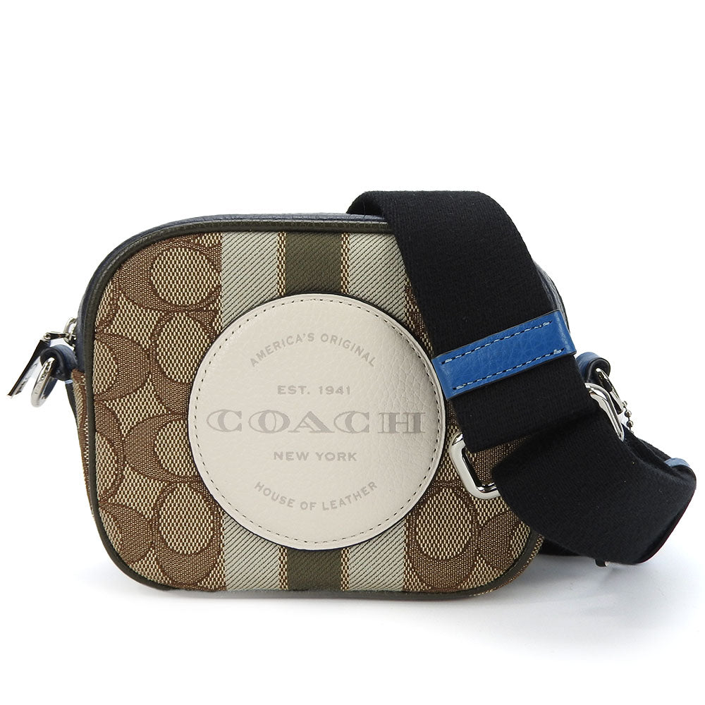 Coach Canvas Leather Shoulder Bag 2635 Signature Dempsey