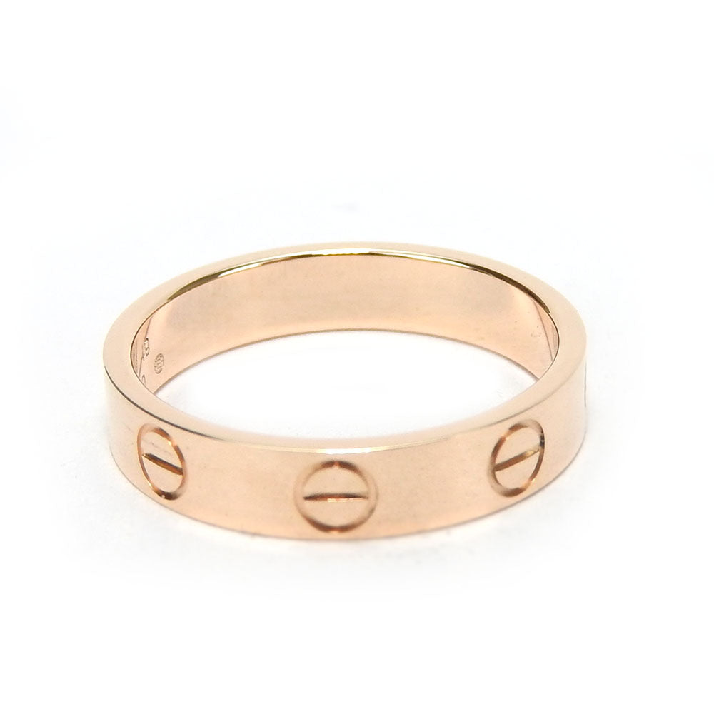 Cartier Mini Love Ring K18 Pink Gold No. 9