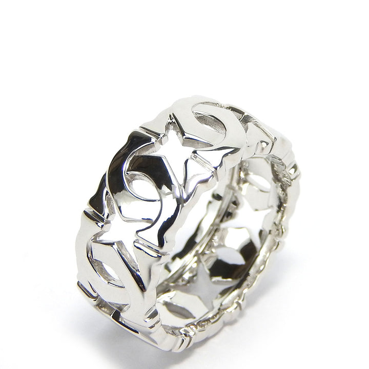 Cartier K18 White Gold Entrelaces Ring