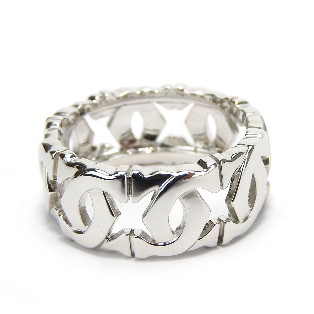 Cartier K18 White Gold Entrelaces Ring