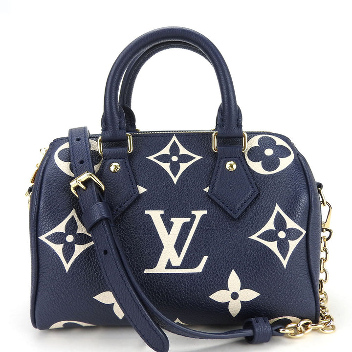 Louis Vuitton Monogram Handbag Speedy Bandolier