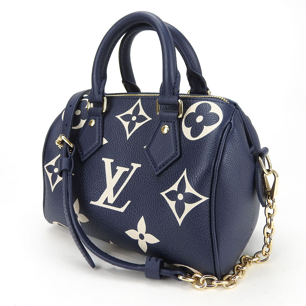 Louis Vuitton Monogram Handbag Speedy Bandolier