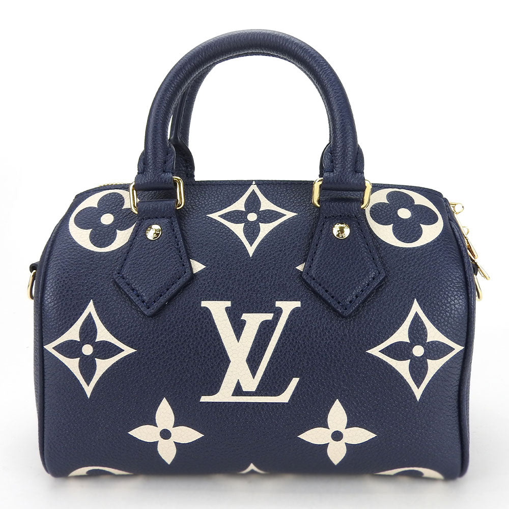 Louis Vuitton Monogram Handbag Speedy Bandolier