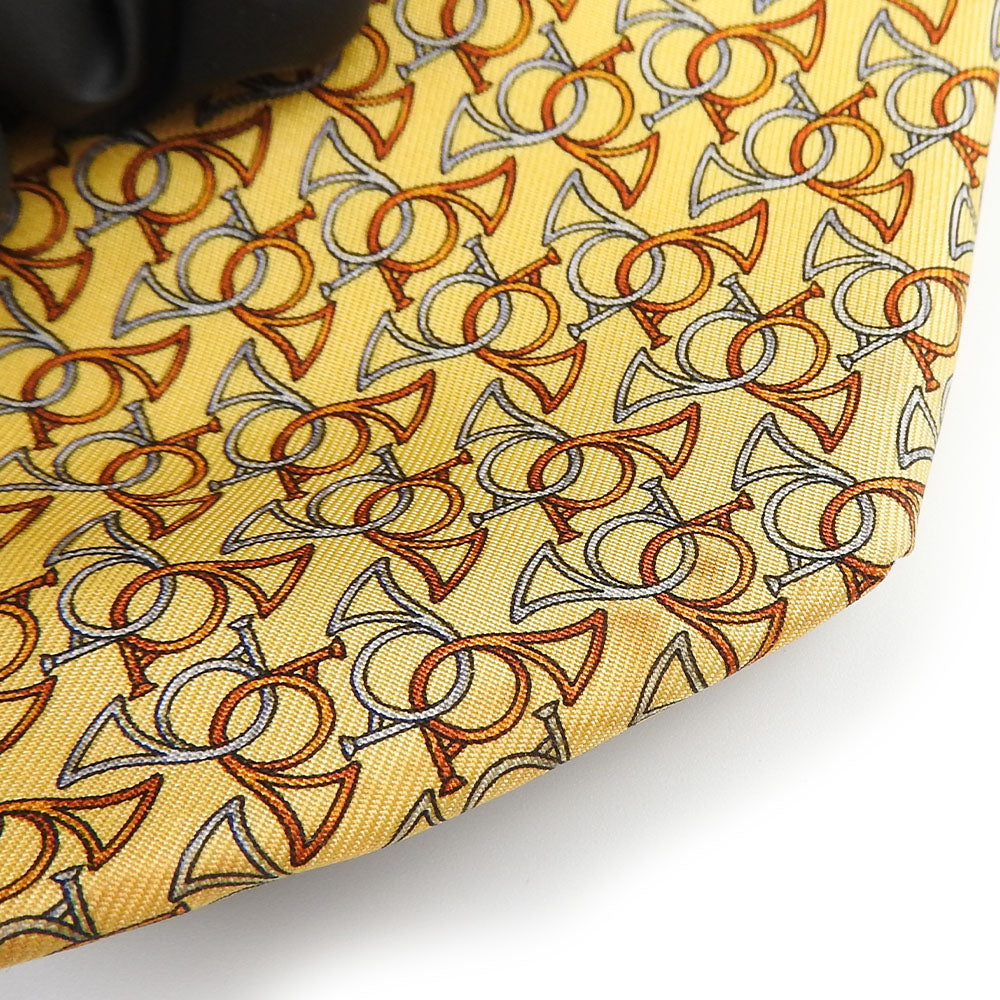 Salvatore Ferragamo Silk Tie Yellow