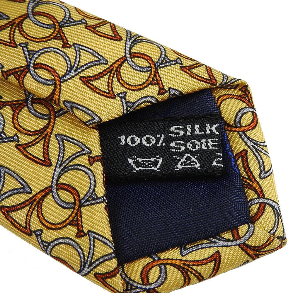 Salvatore Ferragamo Silk Tie Yellow