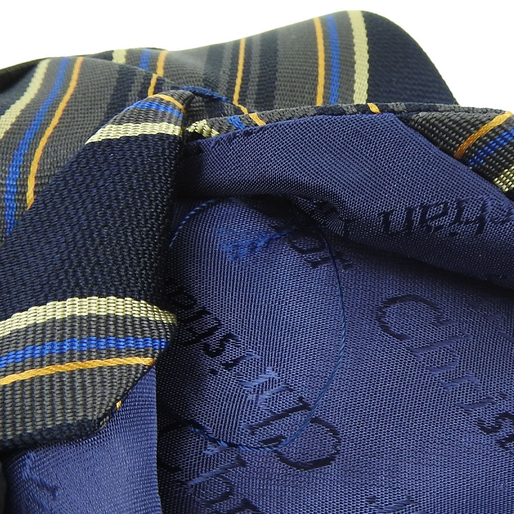 Christian Dior Silk Tie Navy