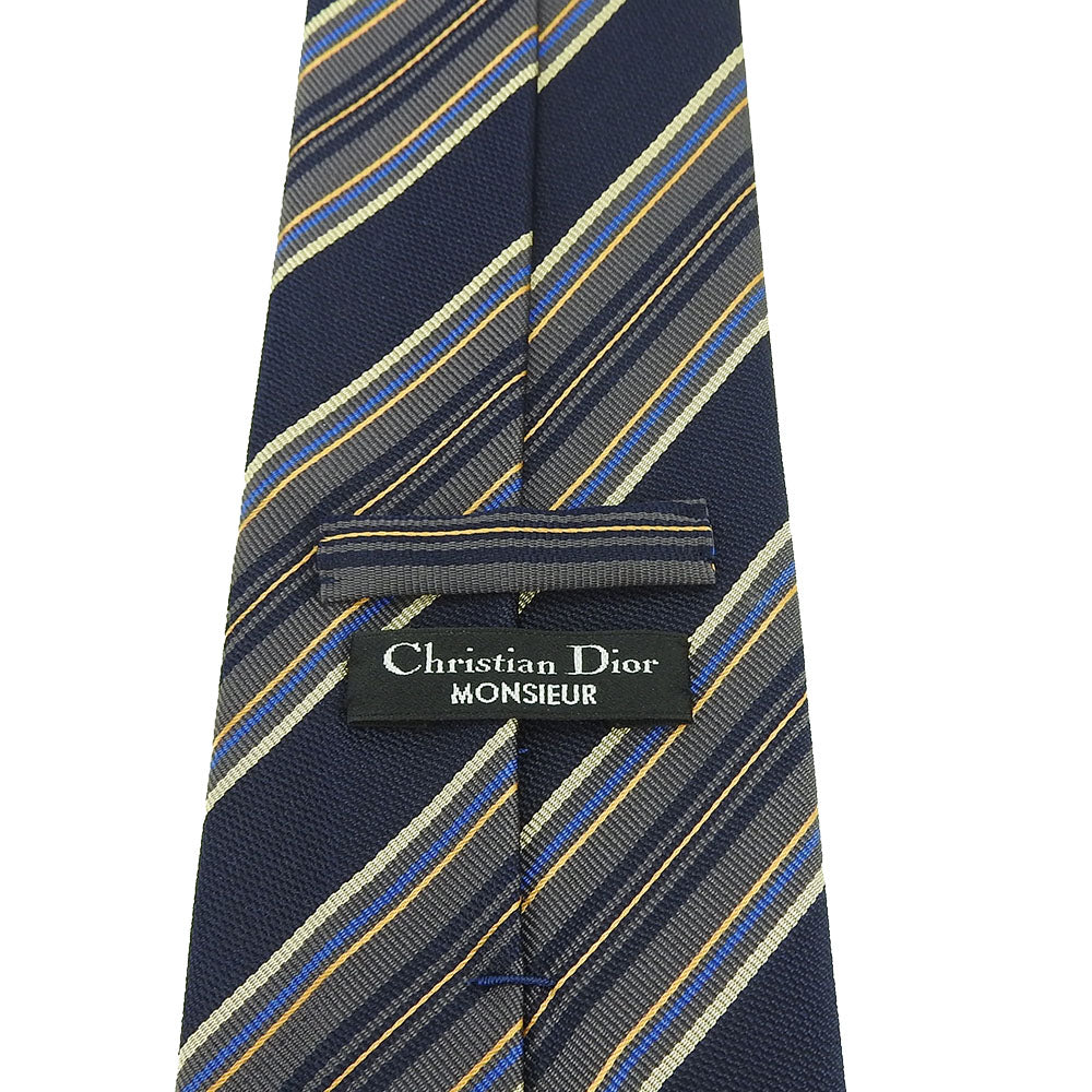 Christian Dior Silk Tie Navy