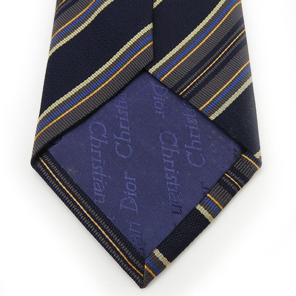 Christian Dior Silk Tie Navy