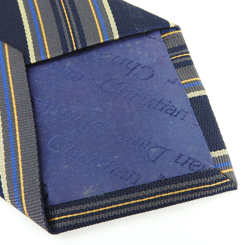 Christian Dior Silk Tie Navy