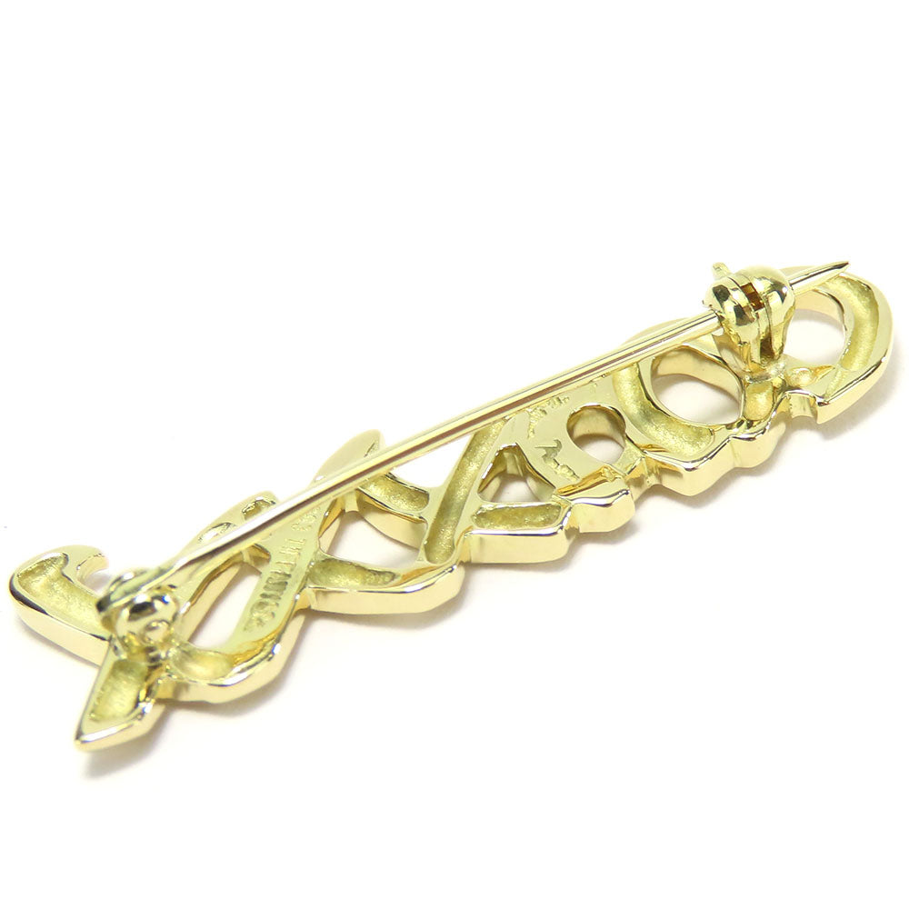 Tiffany & Co K18 Yellow Gold Brooch