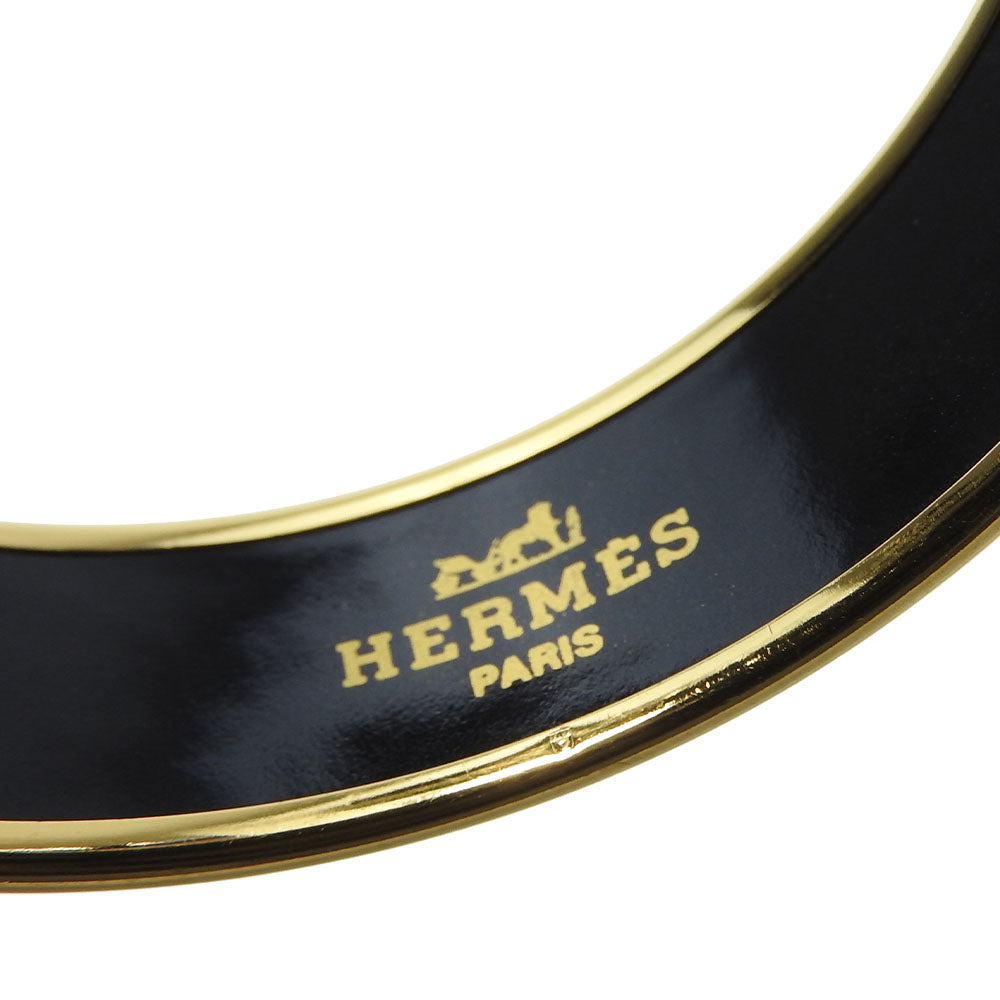 Hermes Emilel GM Metal Enamel Bracelet