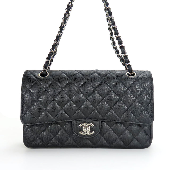 Chanel Caviar Skin Shoulder Bag Matrasse 25 A01112