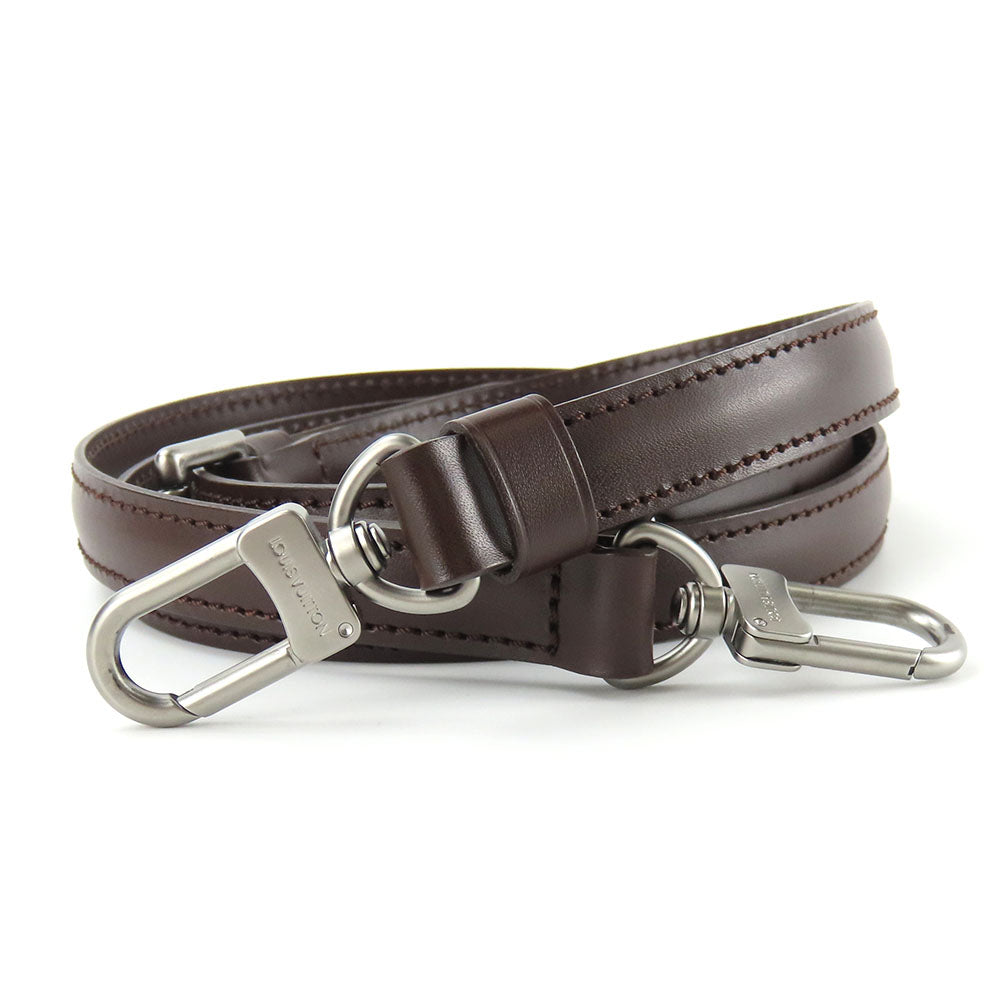 Louis Vuitton Leather Shoulder Strap Brown Adjustable