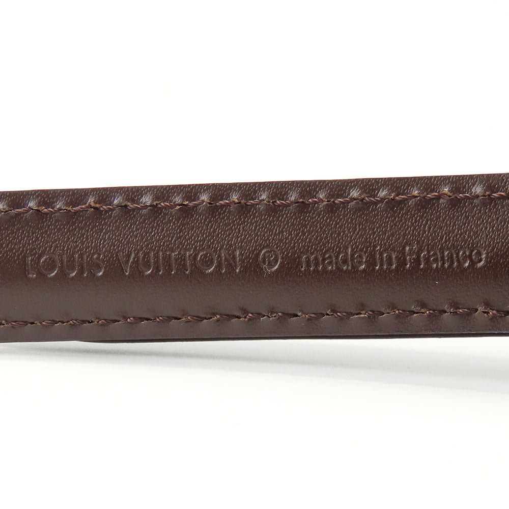 Louis Vuitton Leather Shoulder Strap Brown Adjustable