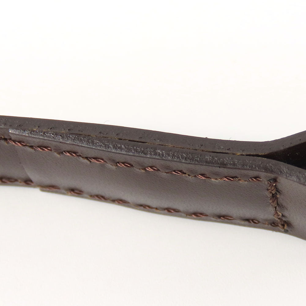 Louis Vuitton Leather Shoulder Strap Brown Adjustable