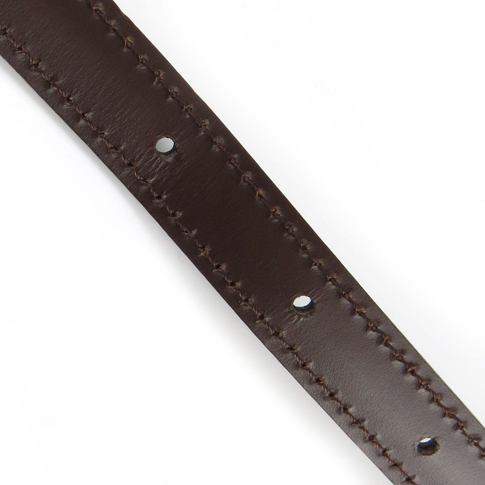 Louis Vuitton Leather Shoulder Strap Brown Adjustable