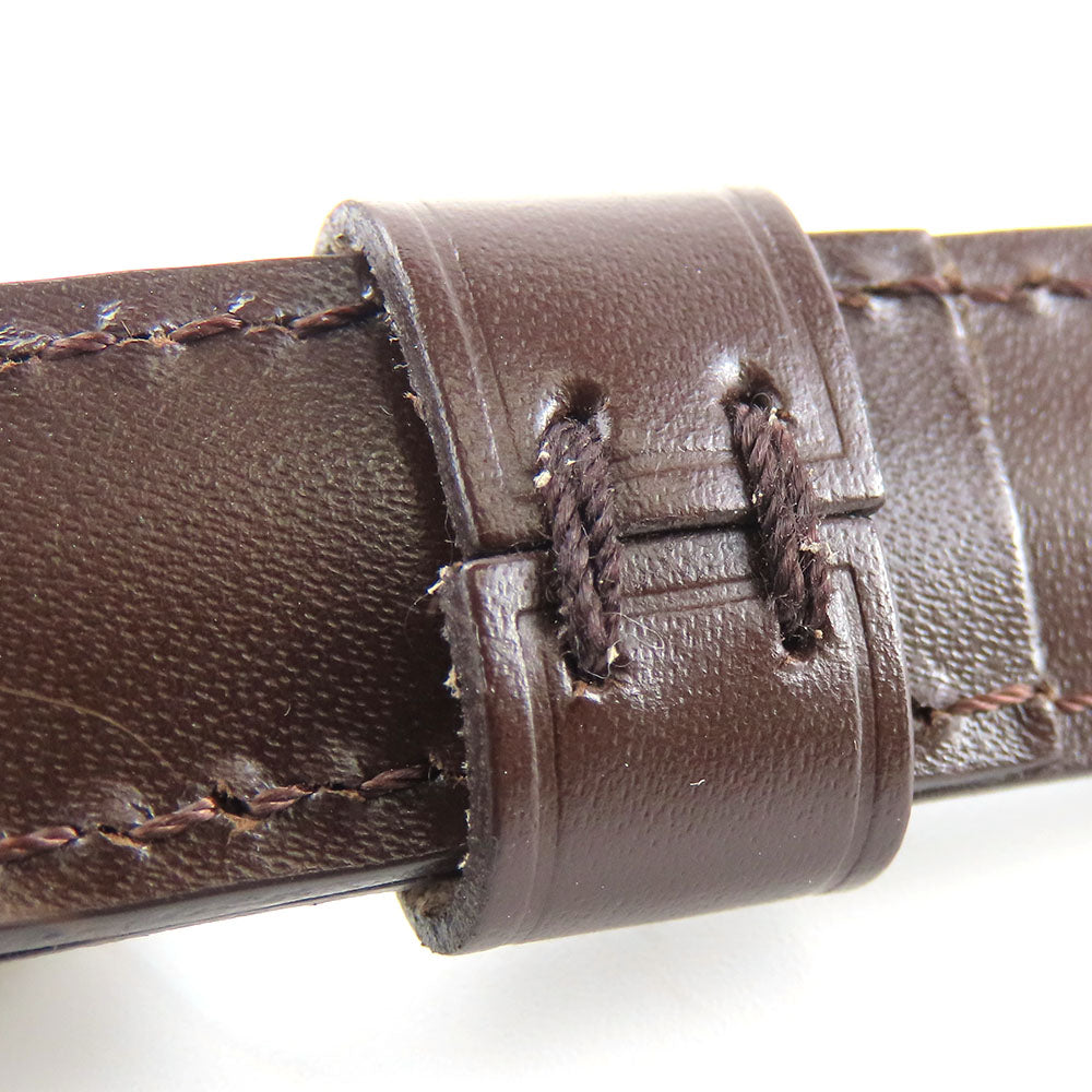 Louis Vuitton Leather Shoulder Strap Brown Adjustable