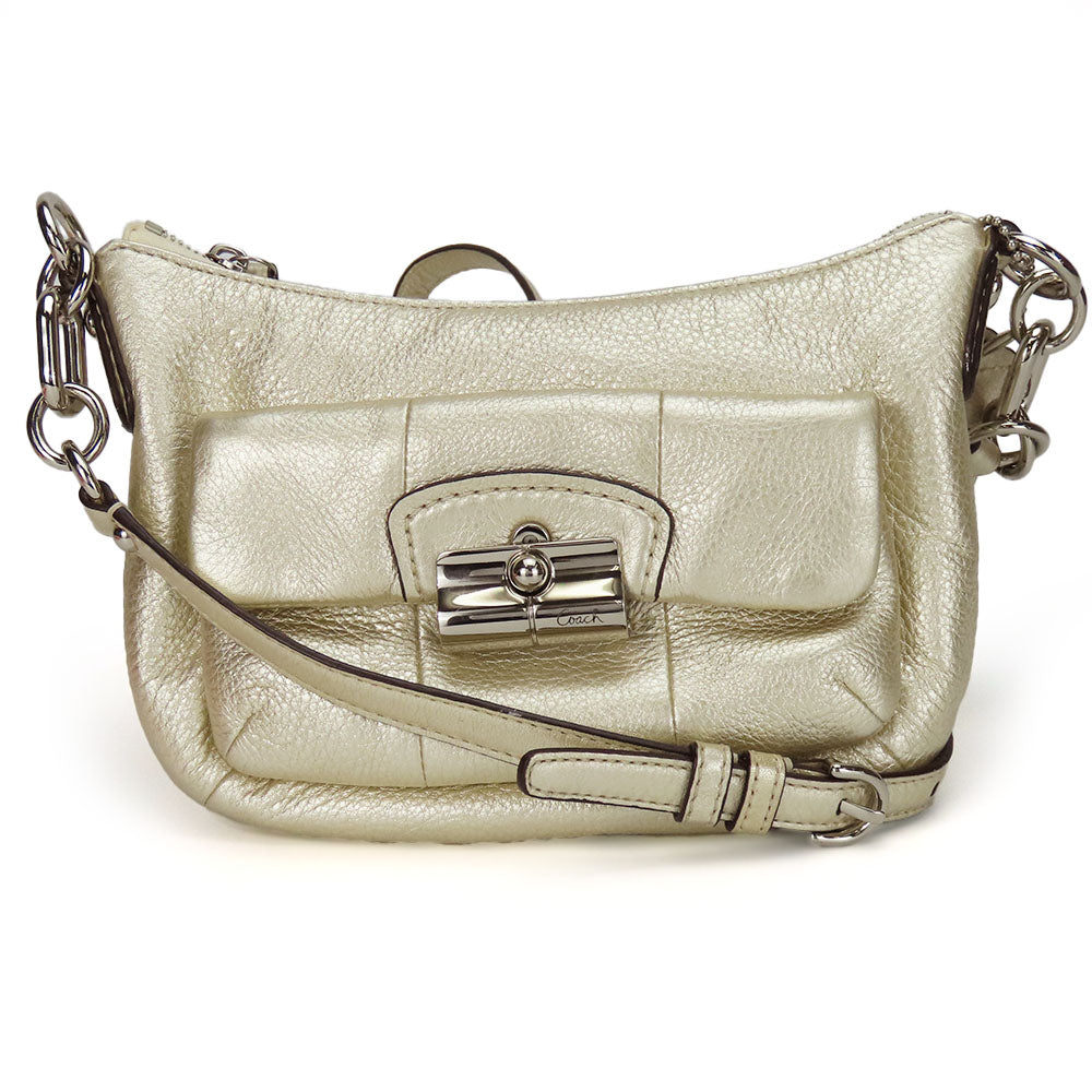 Coach Leather Shoulder Bag 14771 Christine