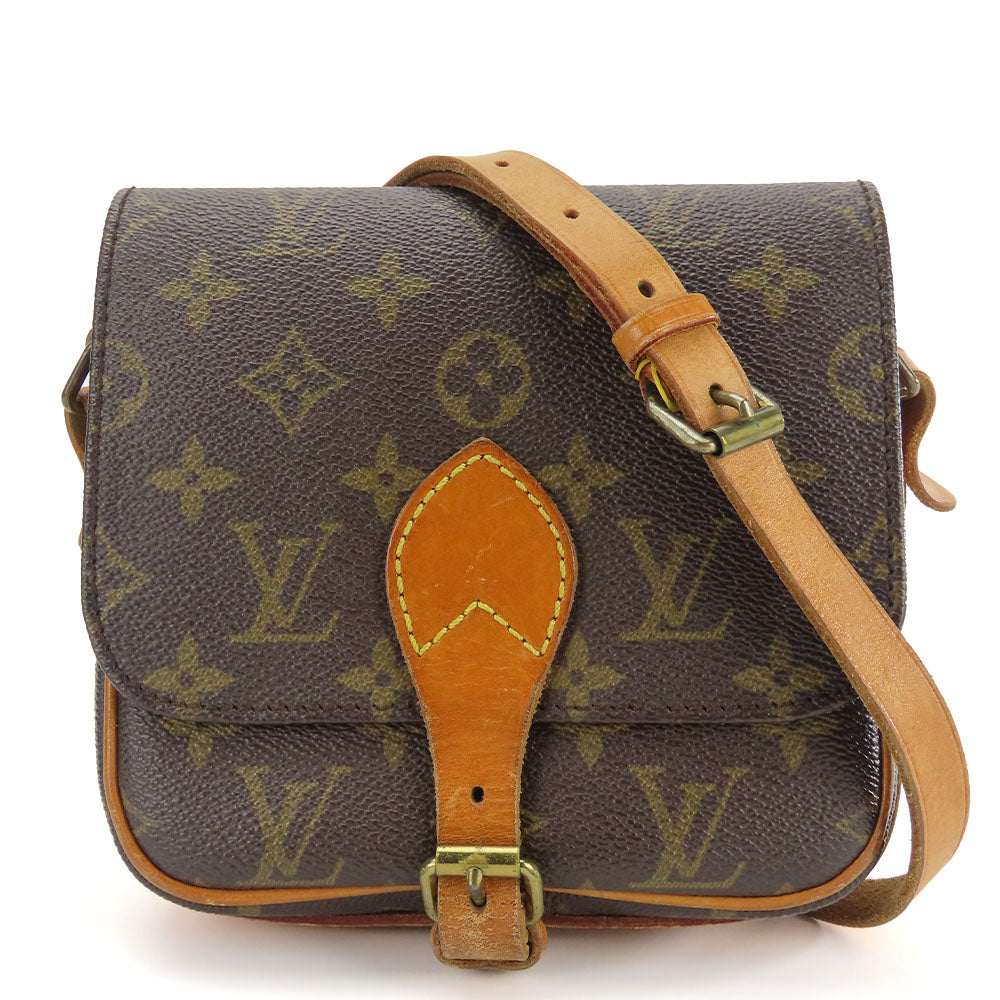 Louis Vuitton Monogram Mini Cartouchiere Shoulder Bag