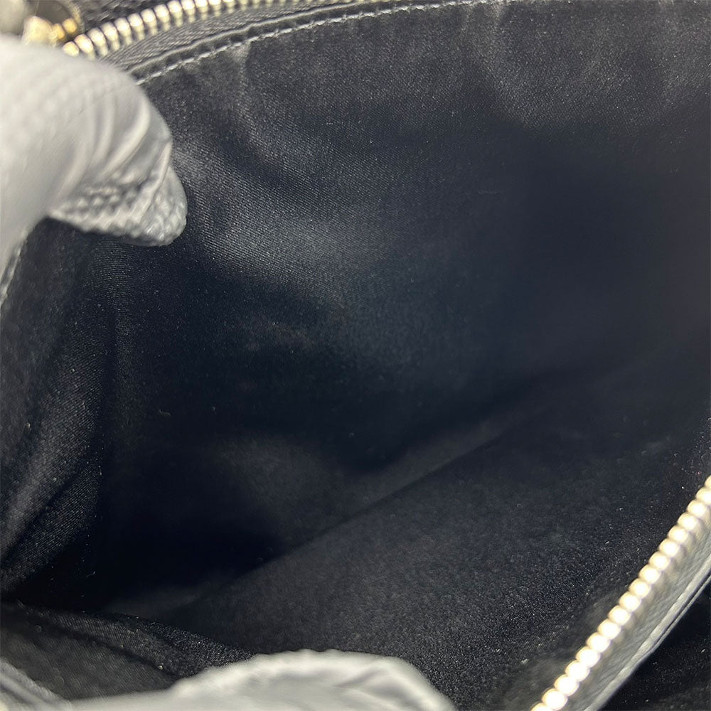 Chanel Caviar Skin Tote Bag Black Chain