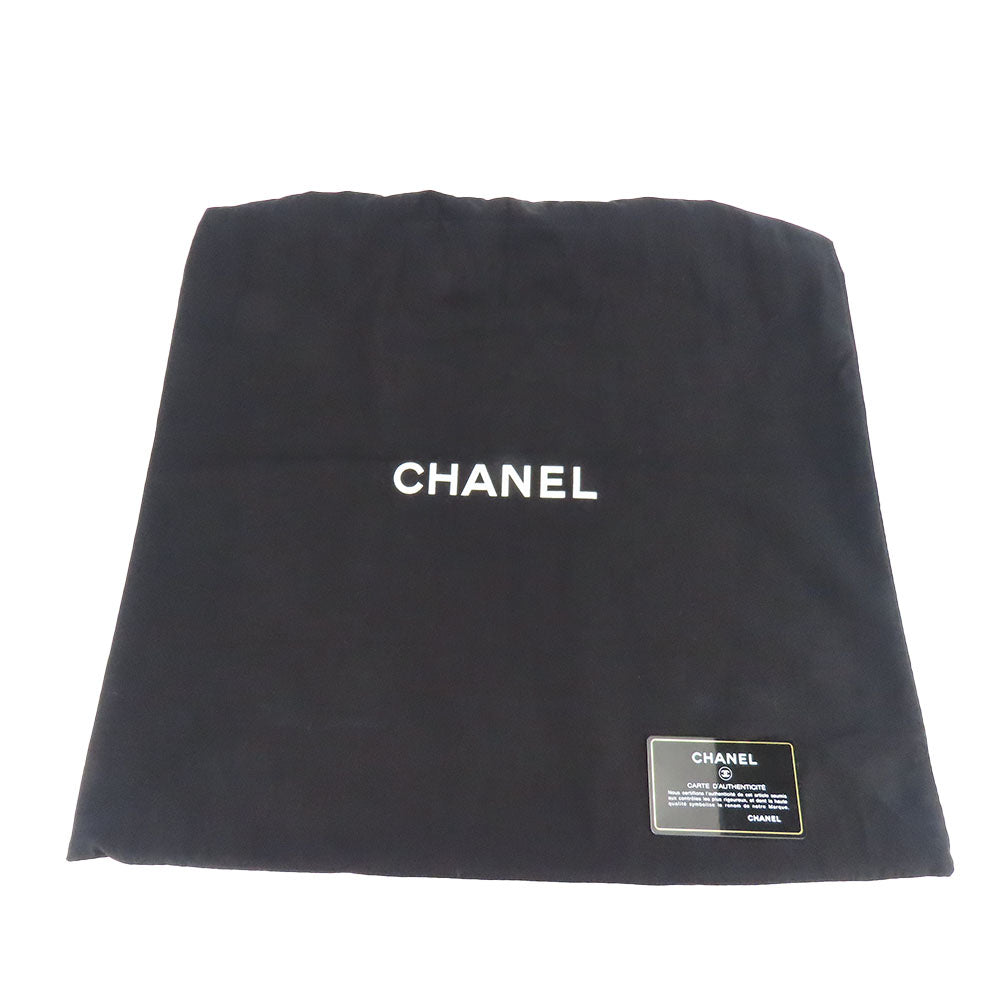 Chanel Caviar Skin Tote Bag Black Chain