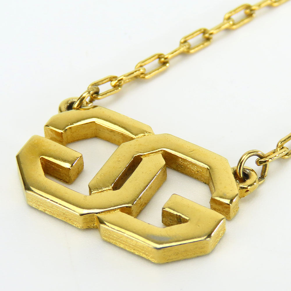 Givenchy Metal Necklace Gold Logo