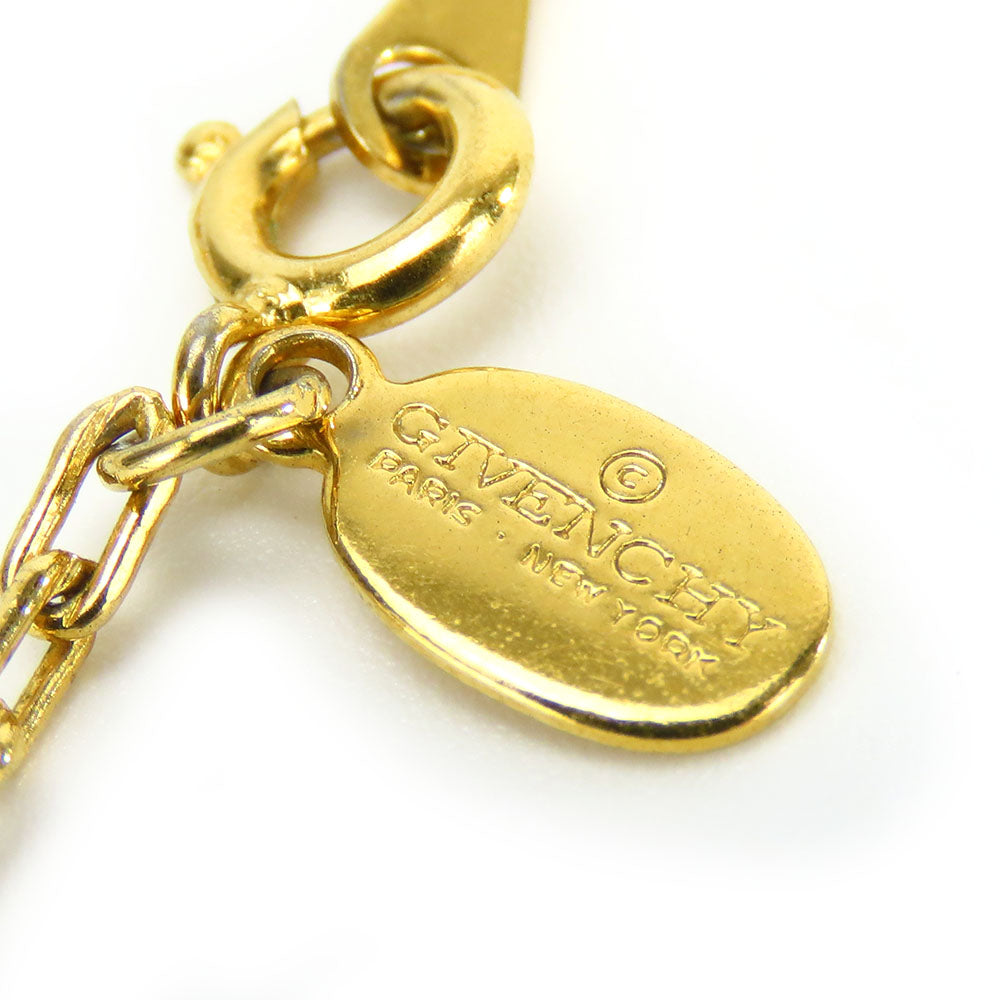 Givenchy Metal Necklace Gold Logo