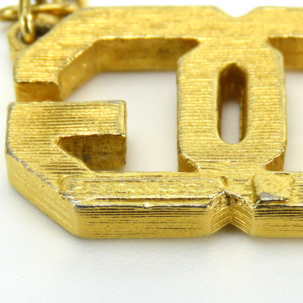 Givenchy Metal Necklace Gold Logo