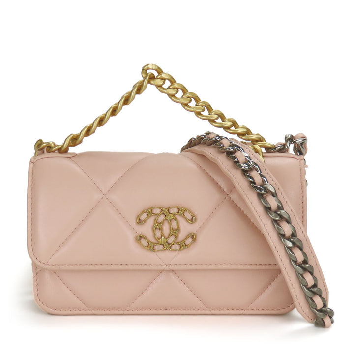 Chanel 19 Lambskin Shoulder Bag AP3067