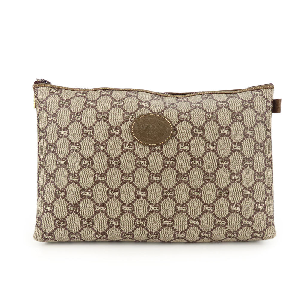 Gucci GG Plus Beige Clutch Bag