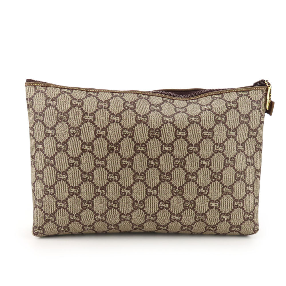 Gucci GG Plus Beige Clutch Bag